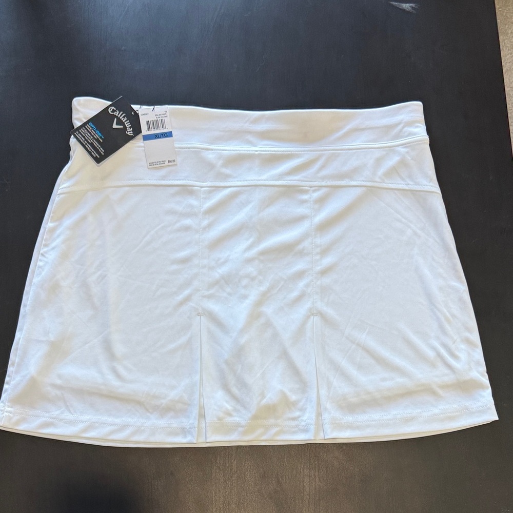Callaway Classic White Golf Skort Size XL